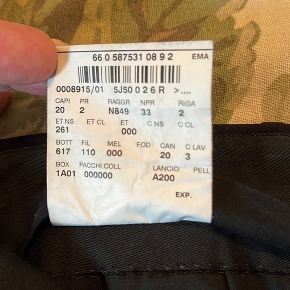 Vtg '01 RALPH LAUREN Size 36”W x 33”L Virgin Wool ExtraFine Pant Suspender Btn - Picture 9 of 16